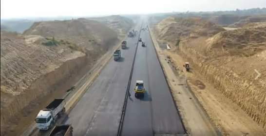 60 Km Hasan Abdal Havelian Section of Hazara Mortorway is near completion