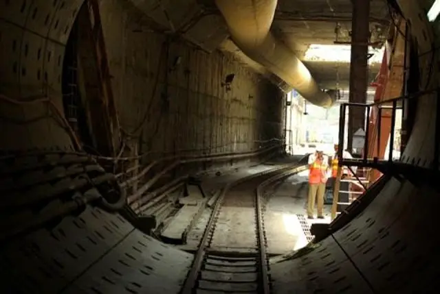 Under-construction Tunnel Actual Site Picture Under-construction Tunnel Actual Site Picture