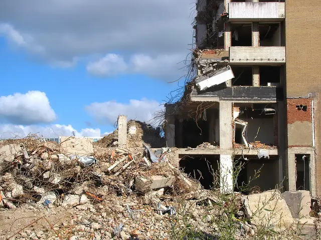 Demolition of a Building Structure