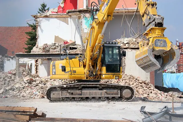 Demolition Process and Methods for Buildings and Structures