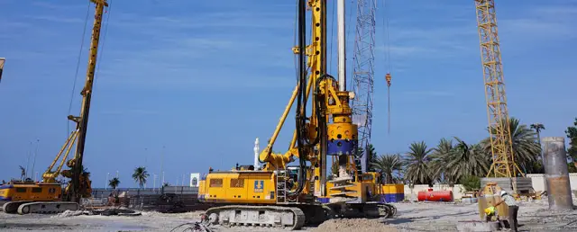 Auger Piling (Pic Credit: manavinfra) 