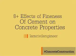 Effect of Fineness of Cement on Concrete Properties