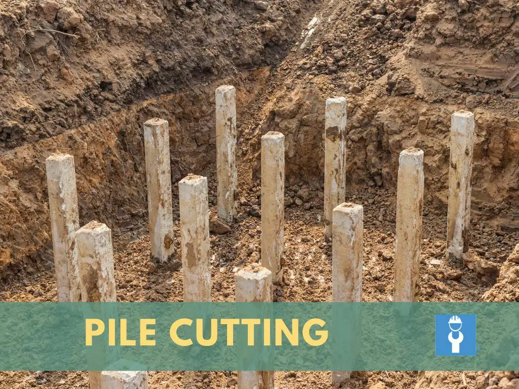 Pile cutting