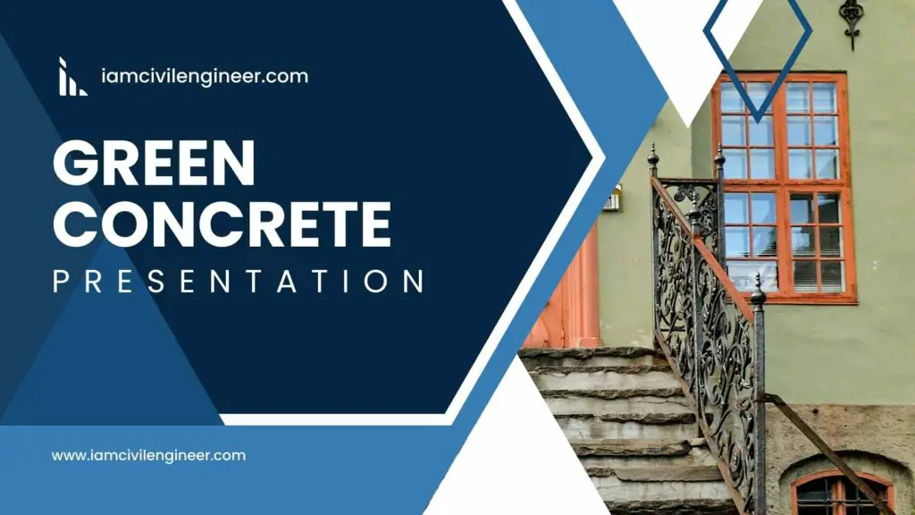 What is green concrete?