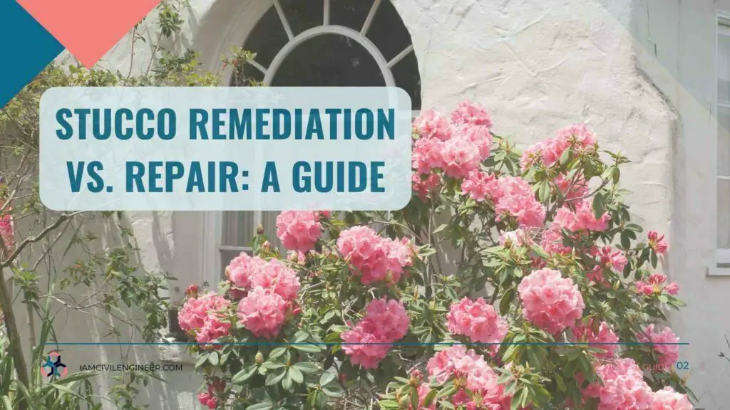 Stucco Remediation vs. Repair: A Guide