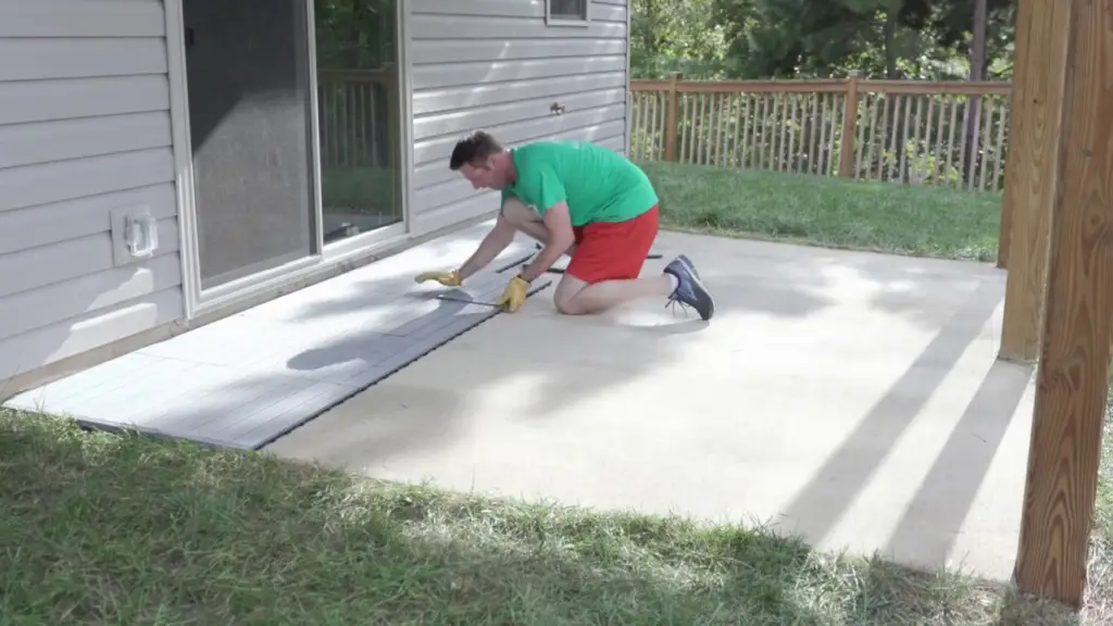 Can composite decking go over concrete? (Here's how to do it)