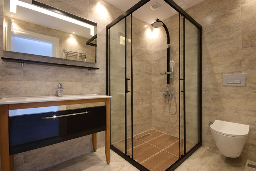 1: Framed Shower Doors