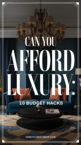 Can You Afford Luxury: 10 Budget Hacks
