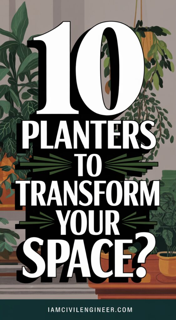 10 Gorgeous DIY Planters to Transform Your Outdoor Space