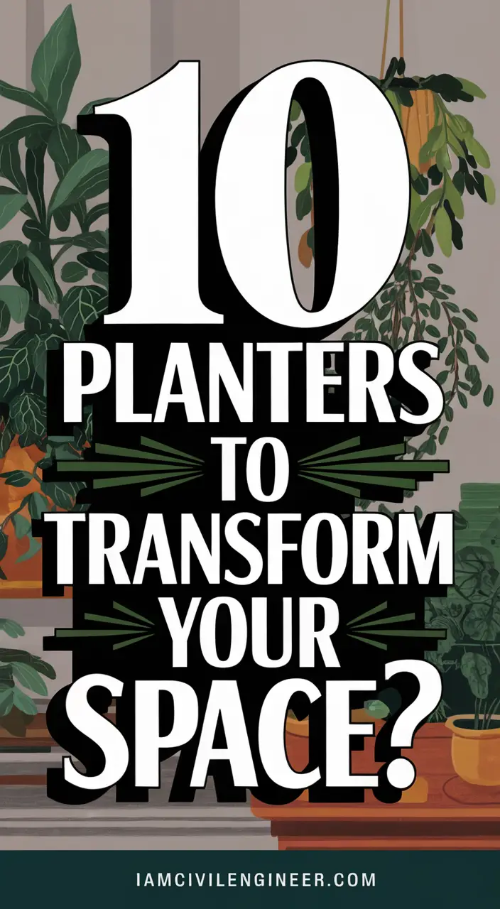 10 Gorgeous DIY Planters to Transform Your Outdoor Space