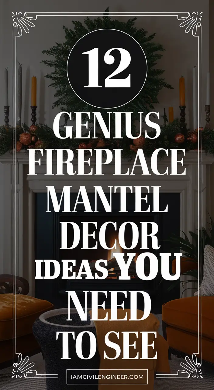 12 Stunning Ways to Decorate a Fireplace Mantel Like a Pro