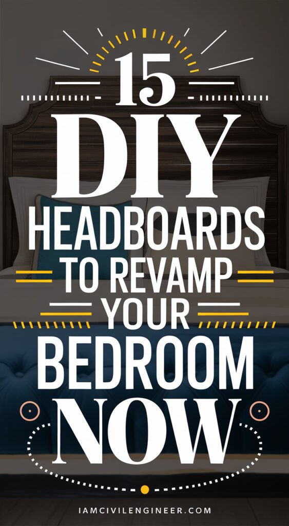 15 DIY Headboards to Revamp Your Bedroom Now – Iamcivilengineer