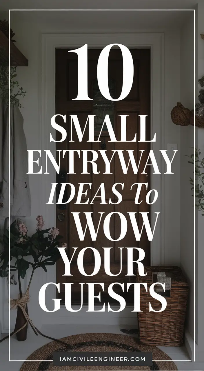 30 Small Entryway Ideas to Make a Big First Impression