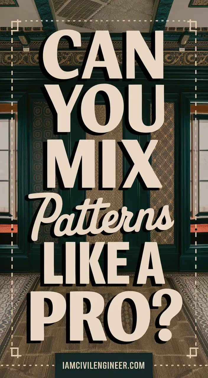 How to Mix and Match Patterns Like an Interior Designer