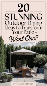 20 Dreamy Outdoor Dining Ideas for a Pinterest-Perfect Patio