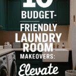 “10 Budget-Friendly Laundry Room Makeovers: Elevate Your Space!”