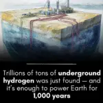 Trillions of tons of hydrogen may be waiting under our feet