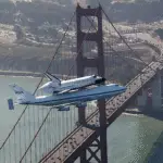 Space Shuttle Endeavour’s Epic Flyover of the Golden Gate Bridge