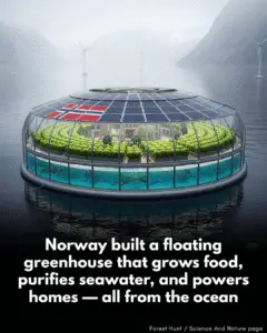 Ocean Bloom: Norway’s Floating Greenhouse